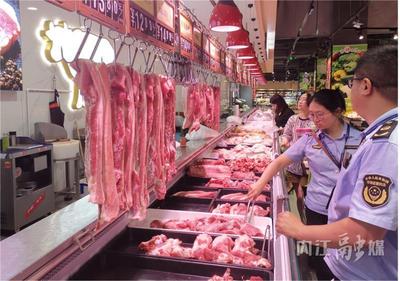 守护“舌尖上的安全” 资中县开展鲜肉市场专项监督检查，保障肉制品销售安全
